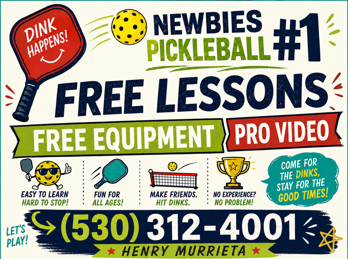 Free Lessons - Contact Henry Murrieta